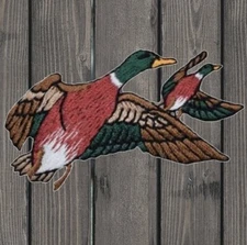 Duck Embroidered Patch — Iron On