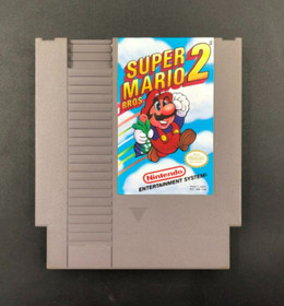 Super Mario Bros. 2 (Nintendo Entertainment System, NES) in Box w/ Manual