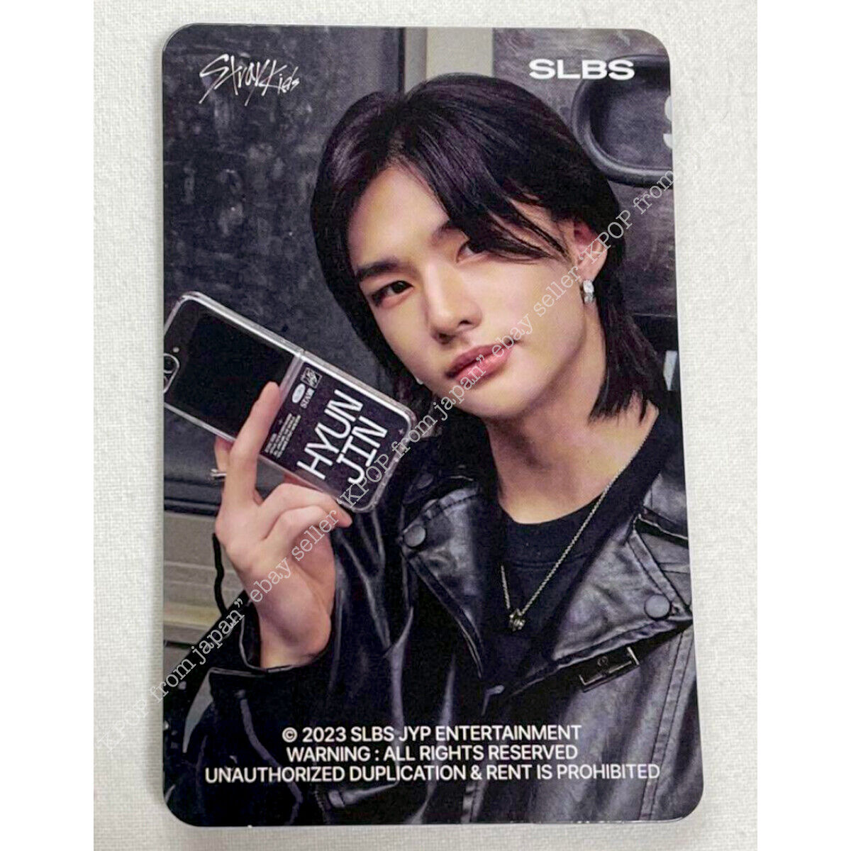 STRAY KIDS x Samsung Galaxy Z Flip5 SLBS Straykids edition Official  Photocard