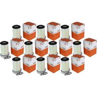 10X Mahle / Knecht ÖLfilter OX 345/7D Oil Filter