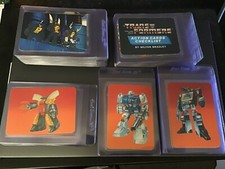 1985 Hasbro Transformers Series 1 trading cards pick a card complete your set