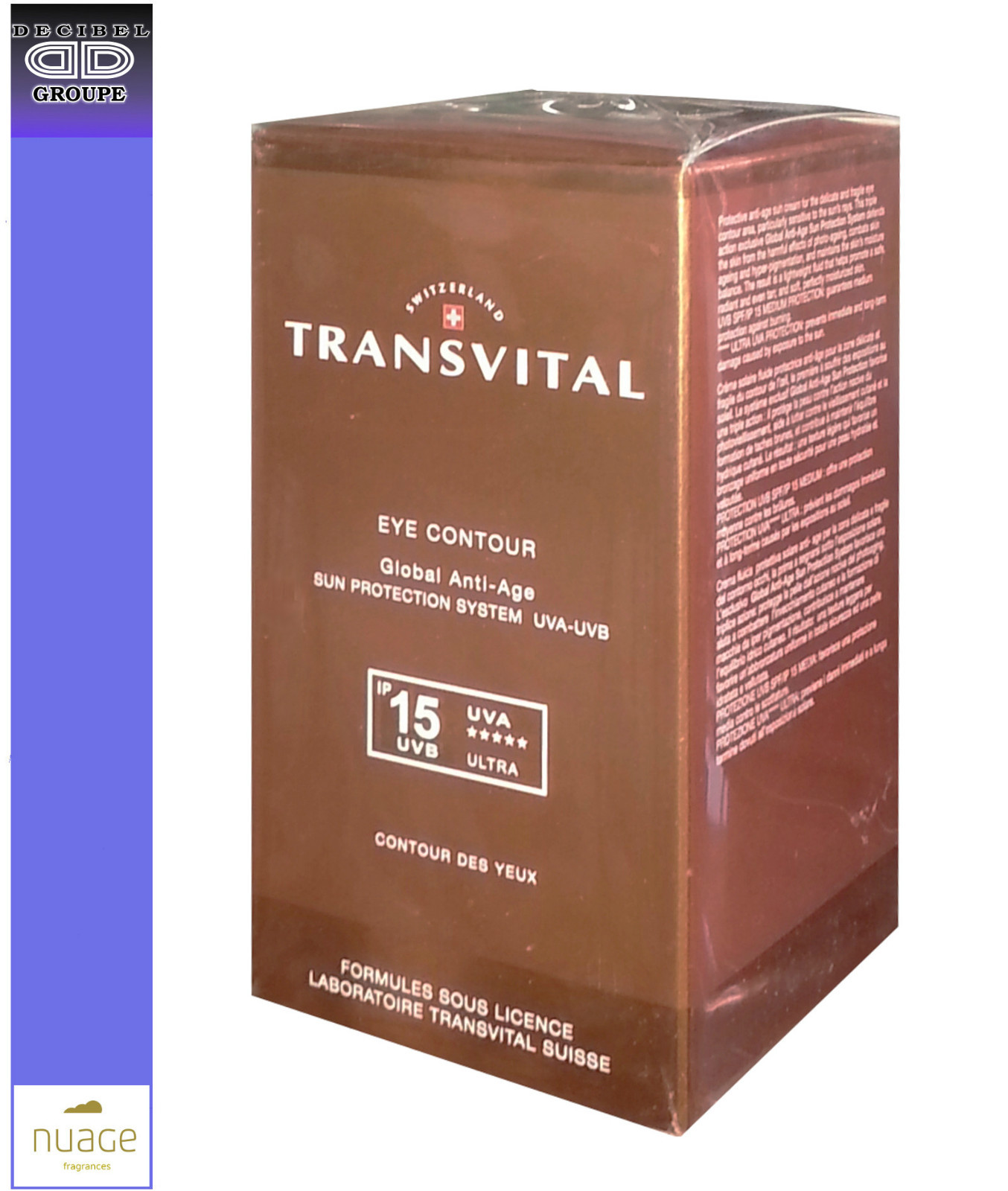 TRANSVITAL EYE CONTOUR IP 15 SUN PROTECTION SYSTEM 15 ML Solari Contorno Occhi