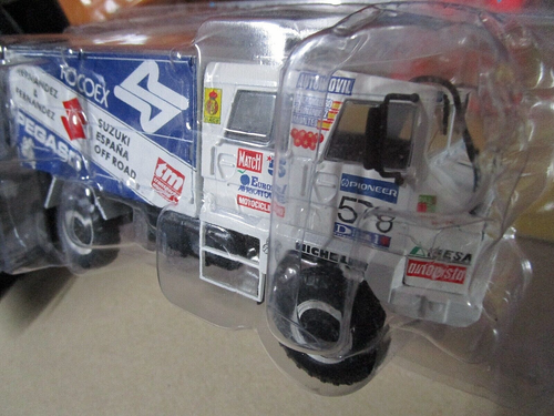 PEGASO 3046 Rallye Raid Dakar 1990 #578 Fernandez camion camion camion IXO vecchio 1:43 - Foto 4 di 4