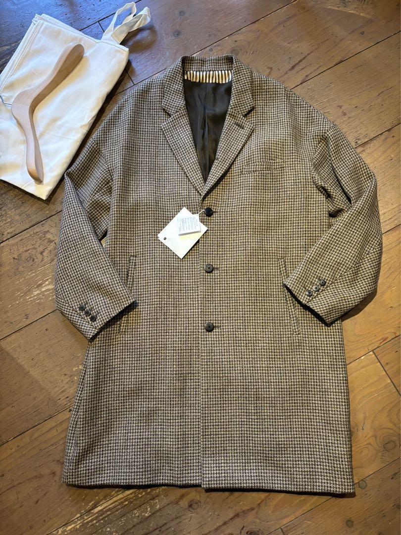 ジャケット・アウター visvim hammomns coat (tweed) visvim 0121205013011 HAMMONS COAT (TWEED) COLOR : BLACK