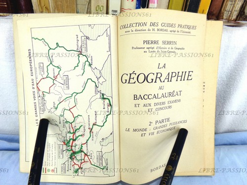 GEOGRAPHIE, ABITUR 2. TEIL, P. SERRYN, EDITIONS BORDAS, 1961 - Bild 7 von 12