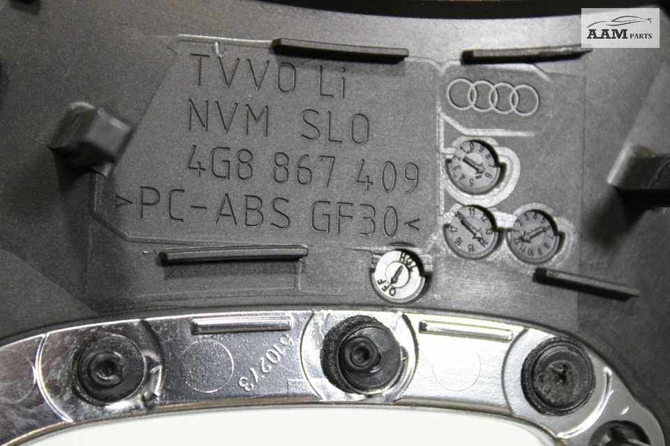 AUDI A7 QUATTRO 2012-2016 MANIJA DE PUERTA DELANTERA IZQUIERDA INSERCIÓN CUBIERTA MOLDURA OEM Foto 4 de 4