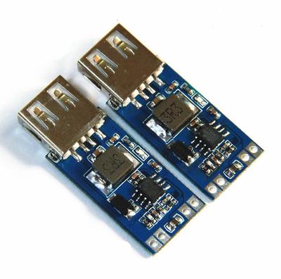 2 Stück DC 9V/12V/24V bis 5V USB Step Down Power Modul 2A Präzises Fahrzeug Ladegerät
