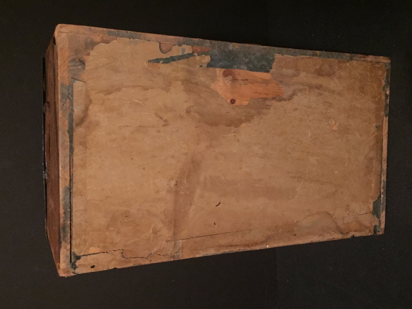 Antique Vintage Wooden Doll Trunk eBay