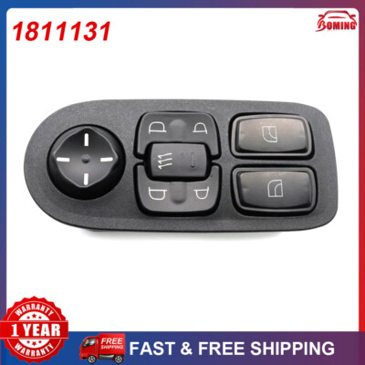 1811131 NEW Power Window Switch For DAF CF65 CF75 CF85 XF95 XF105 2001-2013