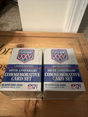 limited edition silver anniversary commemorative card set Amazon.com: Pro Set Super Bowl XXV Limited Edition Silver Anniversary Commemorative NFL Football Card Set : Everything Else