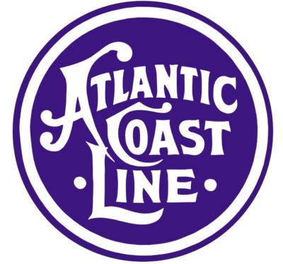 Autoaufkleber Atlantic Coast Line R7094 Railroad Railway Train Sign Sticker-12cm
