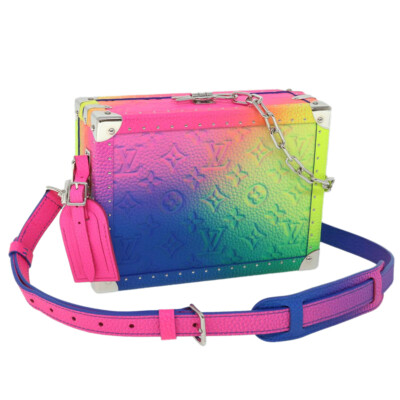 New Louis Vuitton Rainbow Handbag LOUIS VUITTON Monogram Illusion - Main Image