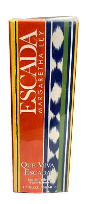 QUE VIVA ESCADA MARGARETHA LEY edt50ml Spray Rare Vintage Parfum Sealed