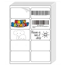 500-5000 Sheets Shipping Labels 4"x2" Mailing Address Labels 10-UP 10 Per Sheet