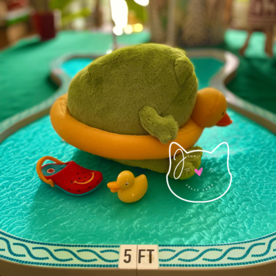 AUTHENTIC Jellycat RICKY RAIN FROG RUBBER RING New BNWT RARE Soft