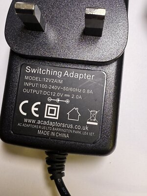 Replacement For 12.0V 2000mA Switching Adapter For - Foto 2