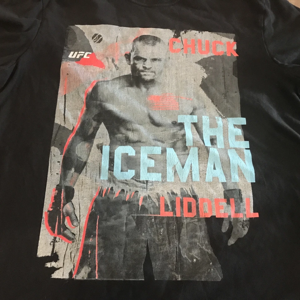 Legends Of The Octagon Chuck Liddell The Iceman UFC Reebok T-shirt Men's Size M - Image 2 of 4