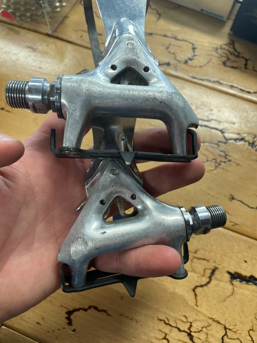 DURA-ACE 7400SPDペダル Shimano Dura Ace PD-7400 Vintage Road Bike Pedals With
