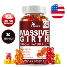 New#Male Enhancement Gummies Massive Girth Enlargement Support Testosteron Extre