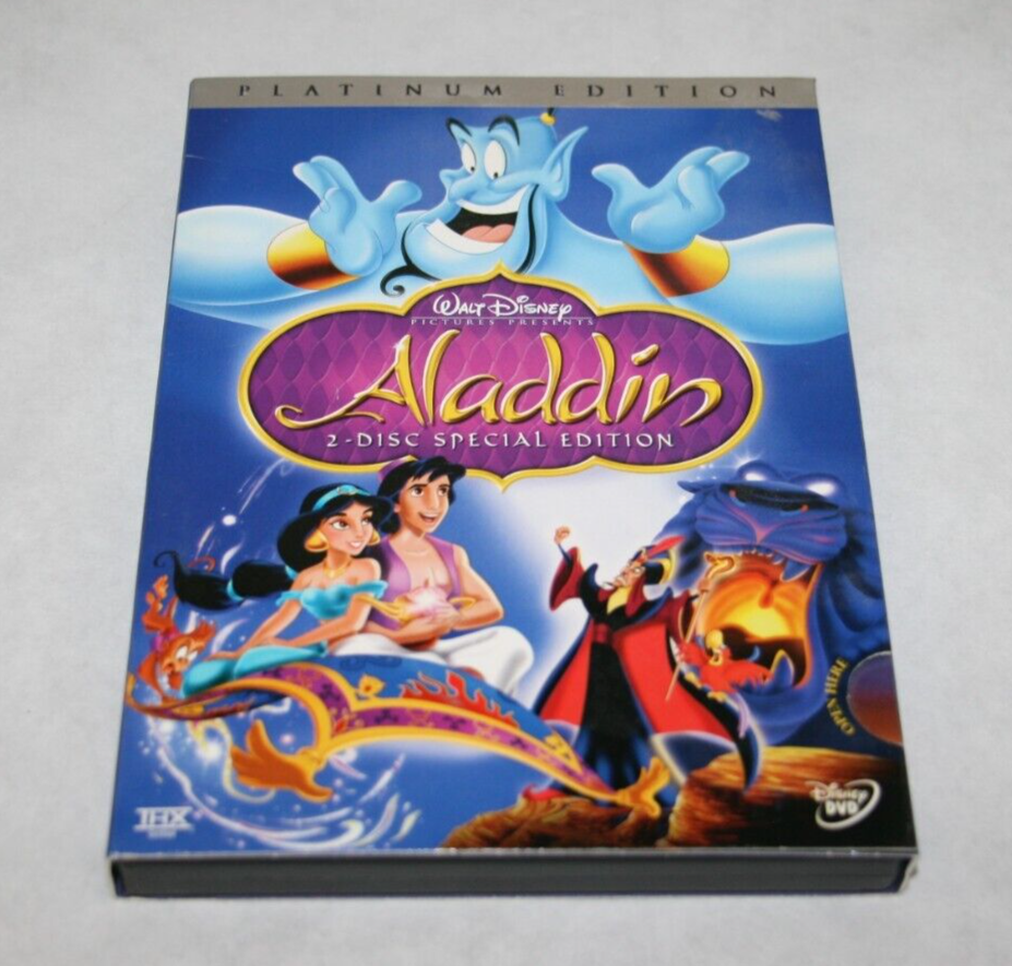 Walt Disney Aladdin 2-Disc Special Platinum Edition (2004, DVD) | eBay