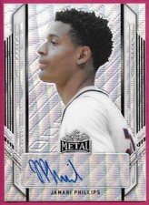 2022 Leaf Metal Basketball JAMARI PHILLIPS Silver ARC Rookie Autograph
