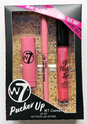 w7 lipstick set