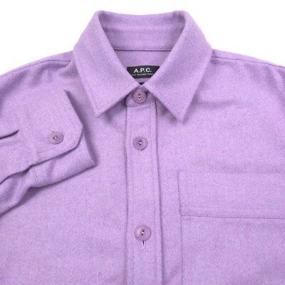 ジャケット・アウター ancellm DOUBLEGAUZE SHIRT(PURPLE) ANCELLM - DOUBLEGAUZE SHIRT | PURPLE | ダブルガーゼシャツ | NapsNote