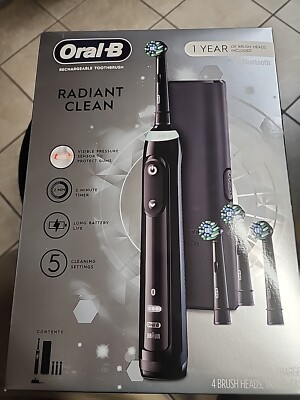 New In A Box Oral B Radiant Cleaner 2024 Edition 4 Set Brushes. 