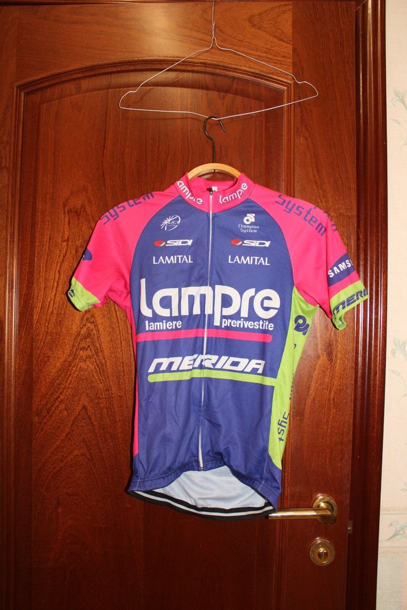 Lampre Merida Team cycling jersey size S