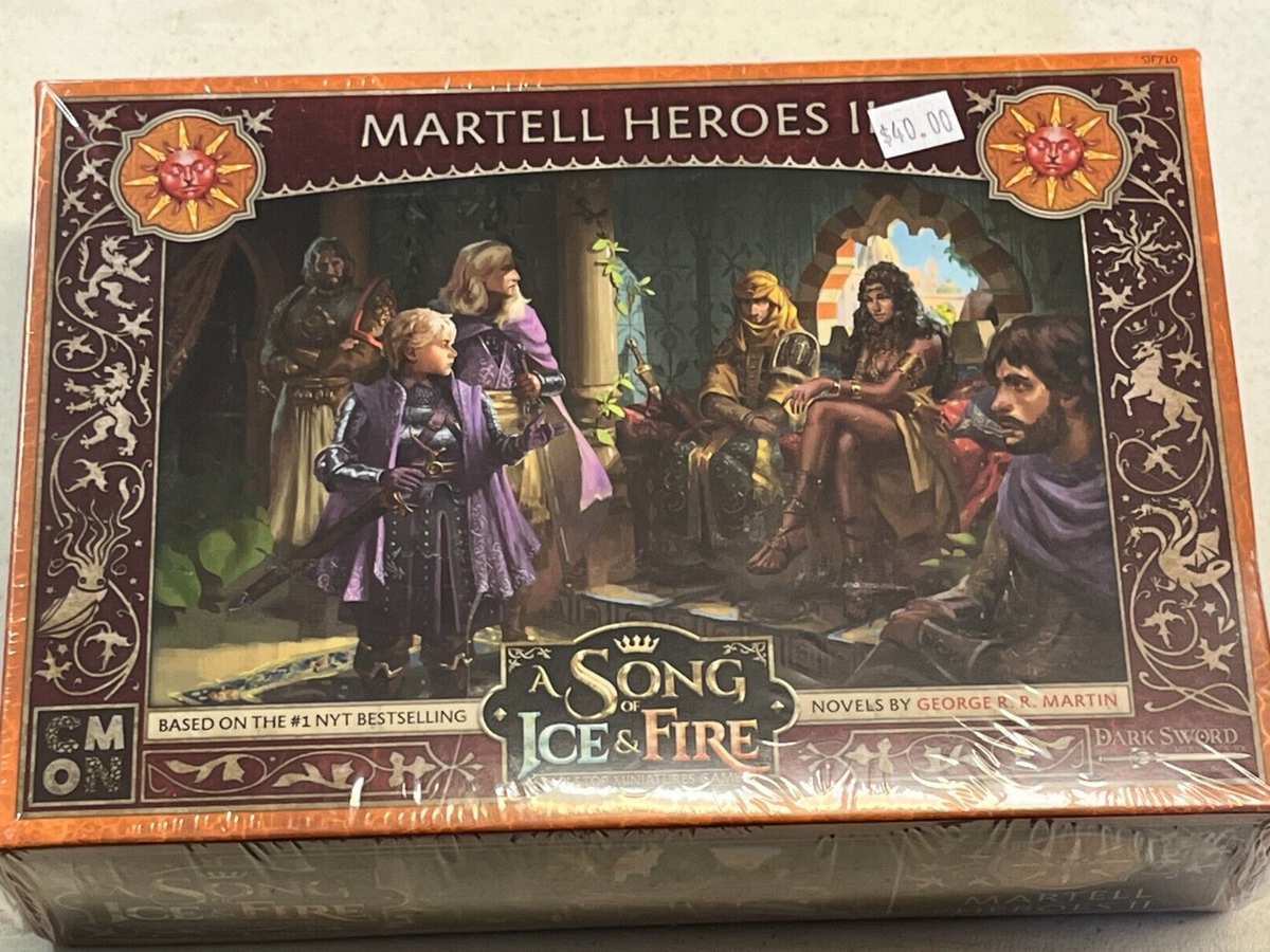 A Song of Ice & Fire: Tabletop Miniatures Game – Martell Spearmen | Board Game