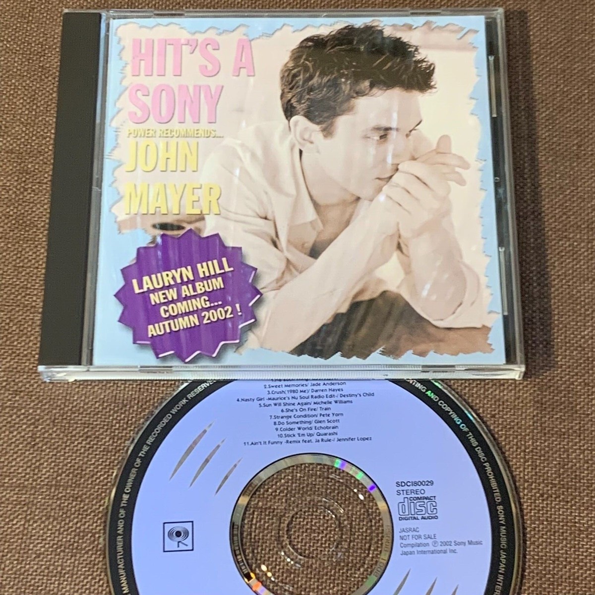 Promo-only HIT'S A SONY April 2002 JAPAN CD SDCI80029 John