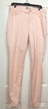 Old Navy Size 12 Rock Star Super Skinny Cotton Pink Pants