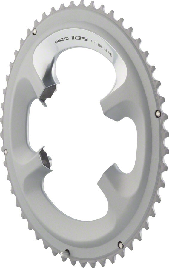 Shimano 105 5800-L 52t 110mm 11-Speed Chainring For 52/36t Silver | eBay