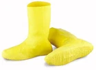 Hazmat Boot Covers Yellow Latex Oil Spill CHICKEN BOOTS BOOTIES