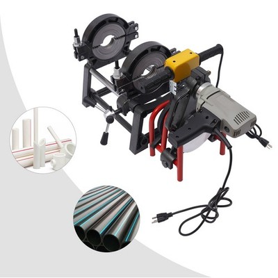 2 Clamps Piping Welding Machine Manual Pipe Fusion Welder Tool Pp Pipe Fitting