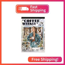 Auguro Scrapbooking Stickers - 500 Pre-Cut Washi Stickers 20 Scrapbook Papers