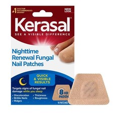 Kerasal Nighttime Renewal Fungal Nail Patches 14 Count