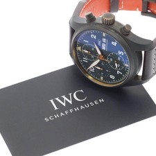 IWC PILOT'S WATCH SPITFIRE IW387902 41mm Bronze Leather Automatic #C155
