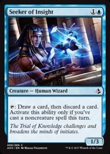 x4 Seeker of Insight - Amonkhet - NM - MTG