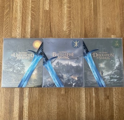 The Hobbit Trilogy BLUFANS 4k Steelbook 1-Click OC NEW Sealed