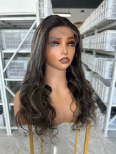 On Sales 20" As Pics NTR/8  Body Wave 13x4 Lace Front Wig Human Hair for Women
