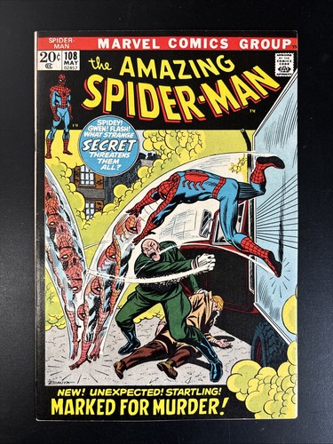 The Amazing Spider-Man #108 (1972)🔥VERY HIGH GRADE🔥