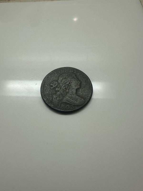 Penny Lot - US Draper Bust Cent 1803, Coronet Head 1818, Two Cent 1864