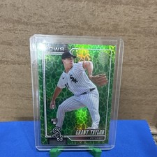 2026 Topps Series 1 Grant Taylor #49 Rookie Green Foil Chicago White Sox Card