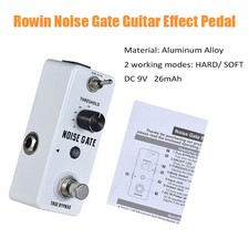 Rowin Noise Gate Pedal Noise Reduction Noise Killer Guitar Effect Pedal n8j3