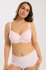 Yours Curve Women's Plus Size Soft Touch Ribbed Underwired Bra