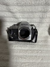 Nikon FG 35mm Film Camera Body Vintage Made In Japan Untested Parts Or Repairs