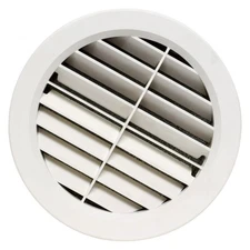 Valterra A10-3361VP 4" Beige Side/Ceiling Rotating Vent w Covered Screws