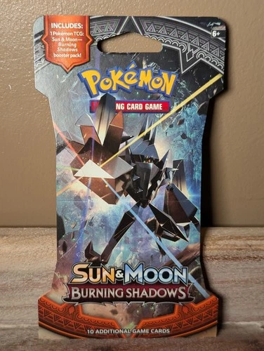 Pokemon TCG Sun & Moon Burning Shadows Sleeved Booster Pack - Necrozma