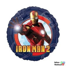 Anagram Iron Man 18" Mylar Foil Balloon - Officially Licensed